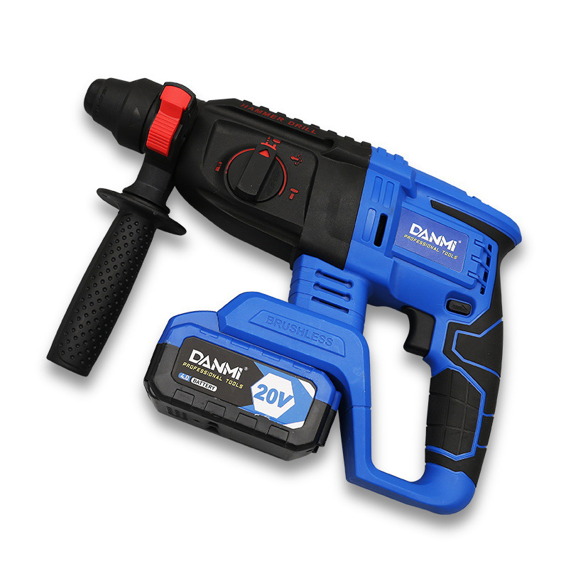 مثقب بطارية SDS 20V بطارية 6 امبير