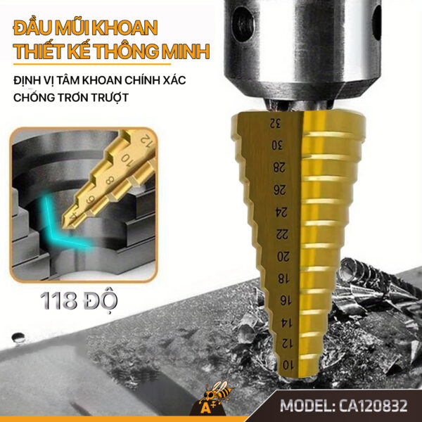 ريشة هرمية 4-32 mm