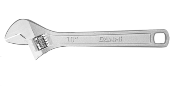 مفتاح فرنسي ابيض10"